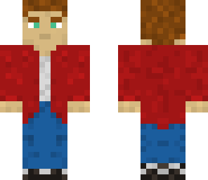 me red jacket