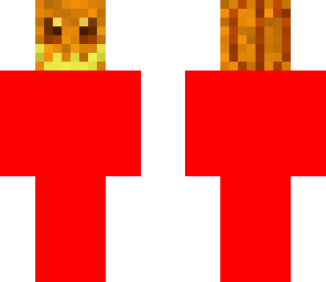 red jack-o-lantern