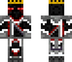 red enderking with gold crown