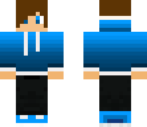 swag blue hoodie