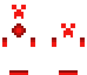 red and white creper