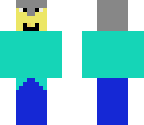 iron helmet dude