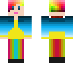 rainbow girl