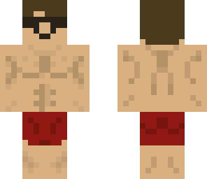 beach dude with sunglasses