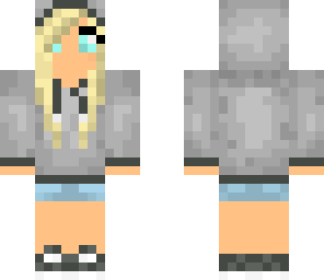 wolf hoddie girl