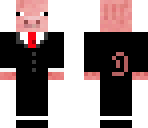 pig in suit