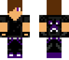 purple metal guy