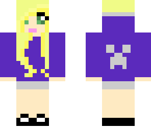 creeper hoodie girl - edited