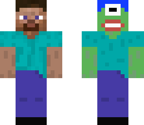 half steve half monster
