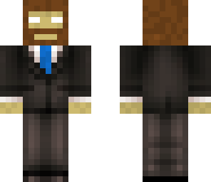 herobrine fat body in a suit