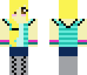blonde girl with side ponytail fixed