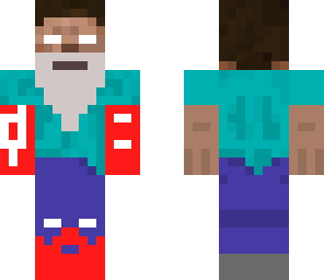 old and bloody herobrine