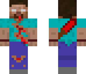 battle damage herobrine