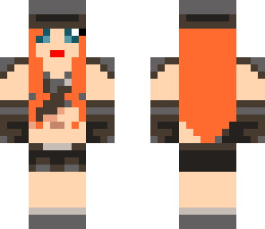 orange hair honeydew girl
