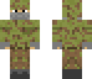 modern camo hunter