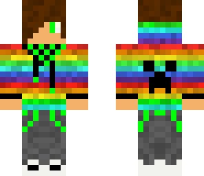 rainbow hoodie