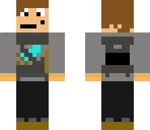 miner with sword