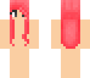 pink hair girl