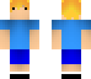 finn without his hat and pack