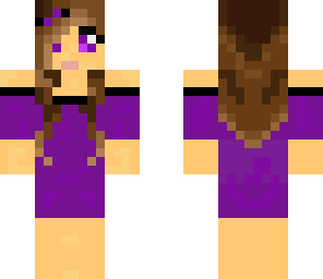 purple girl