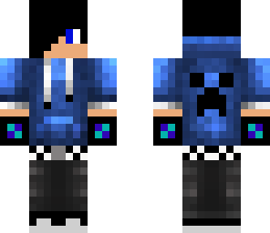 blue creeper hoodie 2
