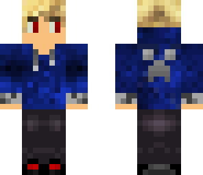 blue creeper hoodie