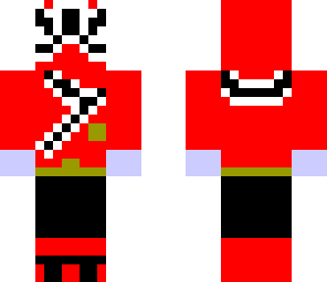 red power ranger skin