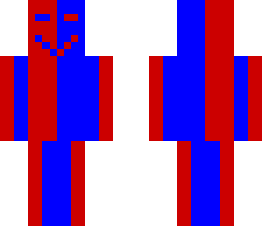 blue and red guy