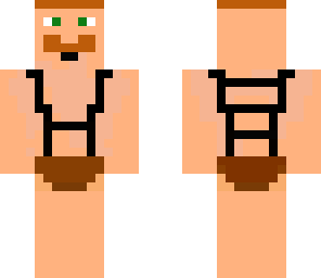 hobo in loincloth