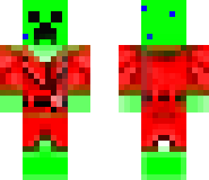 creeper just took a shower