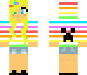 rainbow girl