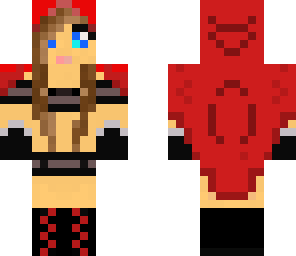 emo red riding hood