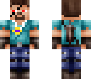 evil steve hd with antvenom neck lace