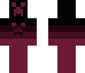 creeper print - purple