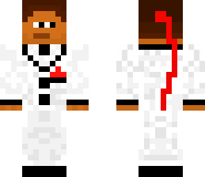 another man in a white suit