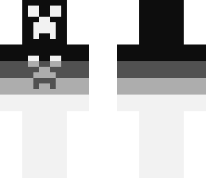 creeper print - white