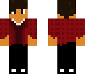 casual guy red shirt