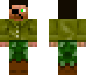 hunter with eyepatch
