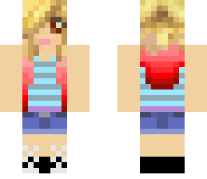 girl with headphones