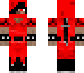 black-red ninja