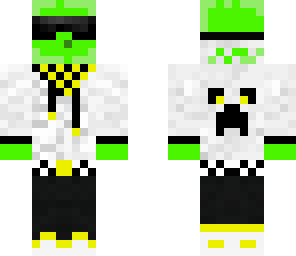 cool slime man green
