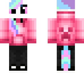 celestia with hoodie