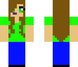 girl with headphones