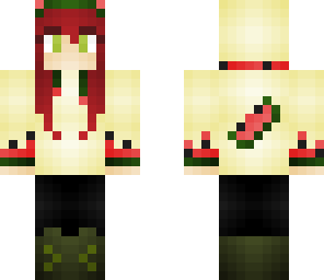 watermelon girl hoddie
