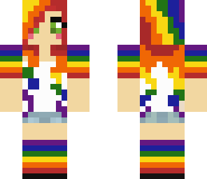 dj candy with rainbow sleeves