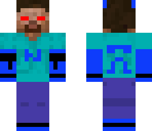 blue herobrine tenager