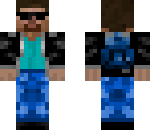 cool minecraft guy
