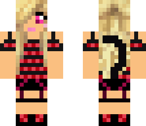 red cat girl