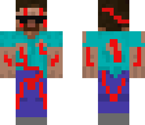 bloody herobrine with style
