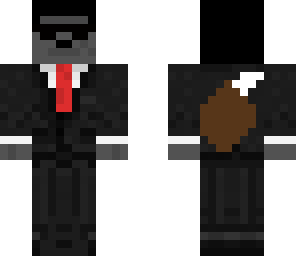 suited wolf